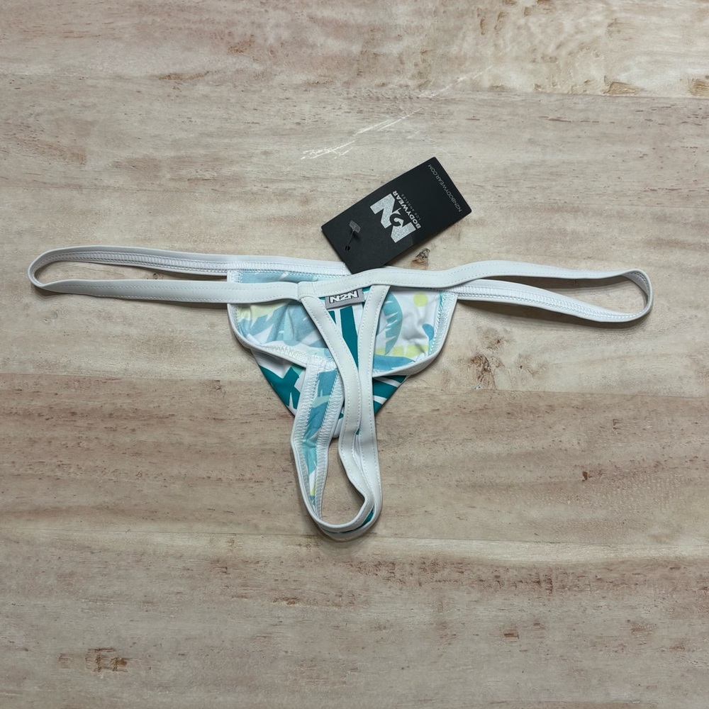 N2N BODYWEAR Sexy Ass Jungle Thong G-String Swimsuit - Picture 9 of 10
